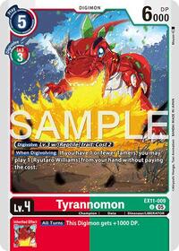 Tyrannomon (EX11-009 U) [Dawn of Liberator]