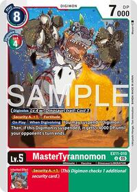MasterTyrannomon (EX11-010 U) [Dawn of Liberator]