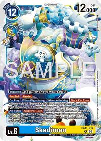 Skadimon (EX11-017 R) [Dawn of Liberator]