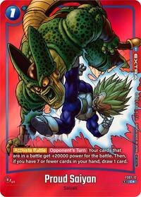 Proud Saiyan (Limited Pack MANGA Version 02) (FS07-12) [Tournament and Championship Promos]