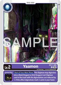 Yaamon (EX11-005 C) [Dawn of Liberator]