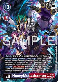 HeavyMetaldramon (Box Topper) (EX11-052 R) [Dawn of Liberator]