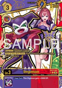 Impmon (Rare Pull) (EX11-047 C) [Dawn of Liberator]