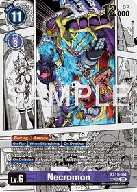 Necromon (SP) (EX11-051 SR) [Dawn of Liberator]