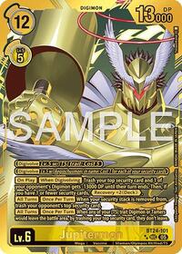 Jupitermon (Rare Pull) (BT24-101 SEC) [Time Stranger]