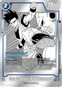 Son Gohan : Adolescence - FP-058 (Tournament Pack MANGA ver. SPECIAL) (FP-058) [Tournament and Championship Promos]