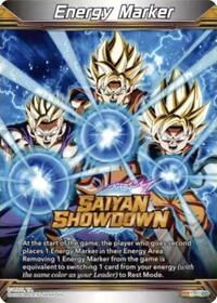 Energy Marker - Saiyan Showdown (M-28) (M-28) [Fearsome Rivals]