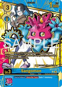 Sangomon (Rare Pull) (BT21-031 C) [Dawn of Liberator]