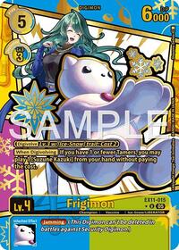 Frigimon (Rare Pull) (EX11-015 U) [Dawn of Liberator]