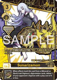 Sunarizamon (Rare Pull) (BT21-055 C) [Dawn of Liberator]
