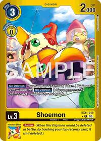 Shoemon (Limited Foil) (EX11-019 C) [Dawn of Liberator]