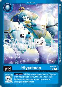 Hiyarimon (Limited Foil) (EX11-002 C) [Dawn of Liberator]