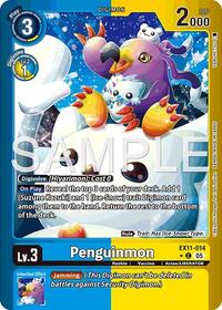 Penguinmon (Limited Foil) (EX11-014 C) [Dawn of Liberator]
