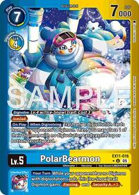 PolarBearmon (Limited Foil) (EX11-016 U) [Dawn of Liberator]