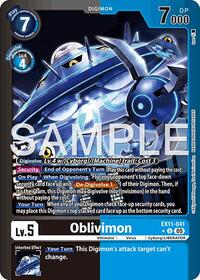 Oblivimon (Limited Foil) (EX11-041 U) [Dawn of Liberator]