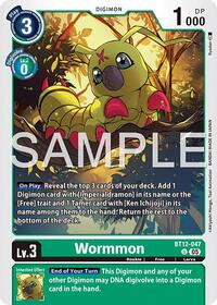 Wormmon - BT12-047 (Reprint) (BT12-047 U) [Advanced Booster Digimon Generation]