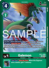 Galemon (Limited Foil) (EX11-028 C) [Dawn of Liberator]