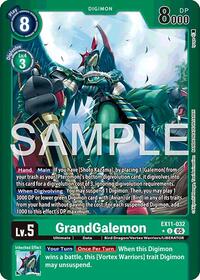 GrandGalemon (Limited Foil) (EX11-032 U) [Dawn of Liberator]