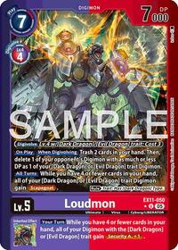 Loudmon (Limited Foil) (EX11-050 U) [Dawn of Liberator]