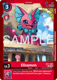Elizamon (Limited Foil) (EX11-008 C) [Dawn of Liberator]