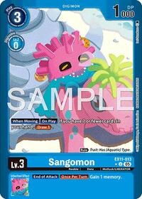 Sangomon (Limited Foil) (EX11-013 U) [Dawn of Liberator]