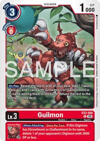 Guilmon - EX2-008 (Reprint) (EX2-008 R) [Advanced Booster Digimon Generation]