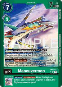 Maneuvermon (Limited Foil) (EX11-033 U) [Dawn of Liberator]