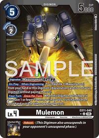 Mulemon (Limited Foil) (EX11-040 U) [Dawn of Liberator]