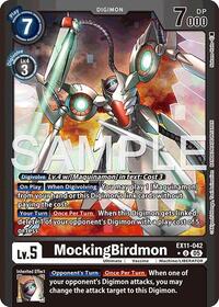 MockingBirdmon (Limited Foil) (EX11-042 U) [Dawn of Liberator]
