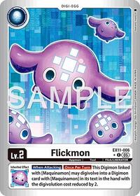 Flickmon (Limited Foil) (EX11-006 C) [Dawn of Liberator]