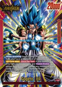 Gogeta : BR - FB09-001 (Alternate Art) (FB09-001) [Dual Evolution]
