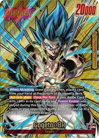 Gogeta : BR - FB09-001 (Super Alternate Art) (FB09-001) [Dual Evolution]