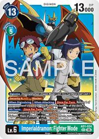 Imperialdramon: Fighter Mode - AD1-024 (AD1-024 SEC) [Advanced Booster Digimon Generation]