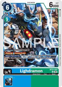 Lighdramon (Reprint) (BT21-037 U) [Advanced Booster Digimon Generation]