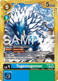 Togemogumon (Gold Border) (BT16-021 C) [Advanced Booster Digimon Generation]
