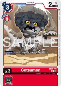 Gotsumon (Reprint) (BT14-009 C) [Advanced Booster Digimon Generation]