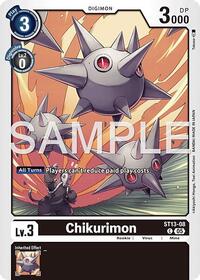 Chikurimon (Reprint) (ST13-08 C) [Advanced Booster Digimon Generation]