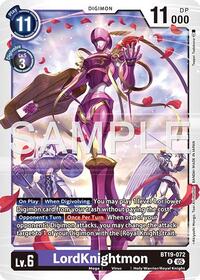 LordKnightmon - BT19-072 (Reprint) (BT19-072 R) [Advanced Booster Digimon Generation]