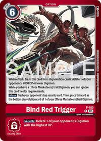 Bind Red Trigger (P-180 P) [Limited Card Pack -Another Knight-]