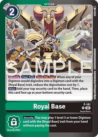 Royal Base (P-181 P) [Limited Card Pack -Another Knight-]