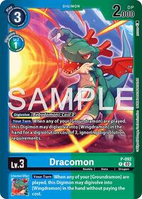 Dracomon (P-092 P) [Limited Card Pack -Another Knight-]