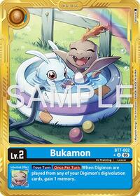 Bukamon (Gold Border) (BT7-002 U) [Advanced Booster Digimon Generation]