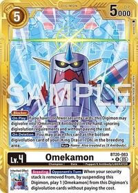 Omekamon - BT20-083 (Gold Border) (BT20-083 R) [Advanced Booster Digimon Generation]