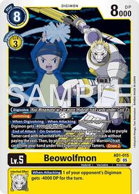 Beowolfmon (AD1-015 SR) [Advanced Booster Digimon Generation]