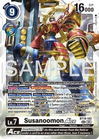Susanoomon ACE (Reprint) (BT18-102 SEC) [Advanced Booster Digimon Generation]