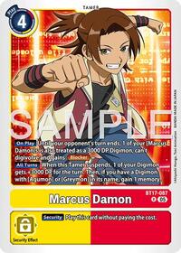 Marcus Damon - BT17-087 (Reprint) (BT17-087 R) [Advanced Booster Digimon Generation]
