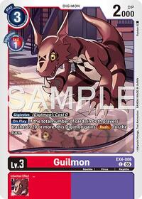 Guilmon - EX4-006 (Reprint) (EX4-006 C) [Advanced Booster Digimon Generation]