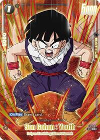 Son Gohan : Youth - FS12-08 (Gold) (FS12-08) [Starter Deck EX: The Beat of Ki]
