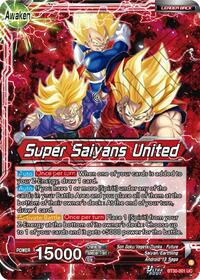 Son Goku, Vegeta, & Trunks // Super Saiyans United (BT30-001) [Three Glorious Fighters]