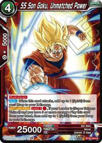 SS Son Goku, Unmatched Power (BT30-004) [Three Glorious Fighters]